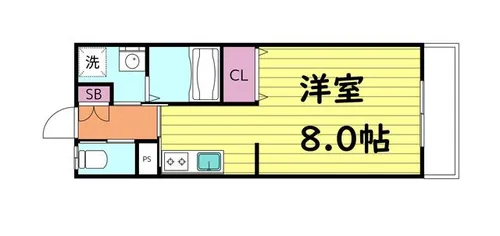 すみれハイツ【1階】の間取り