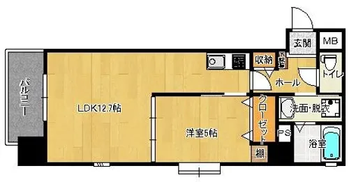 アイレックスⅡ【8階】の間取り