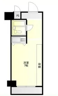 朝日プラザ心斎橋北【7階】の間取り