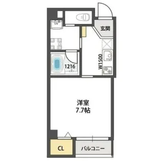 レクラン岸里東【5階】の間取り