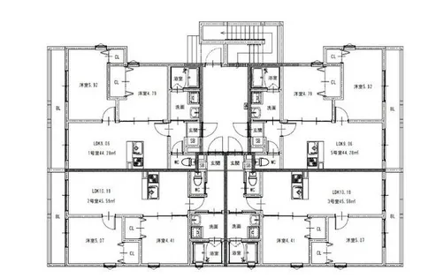 ヴェルジュ大野城レジデンシャルスイート【201号室】の間取り