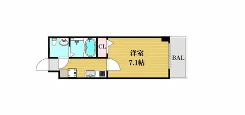 FDS KOHAMA WEST【6階】の間取り