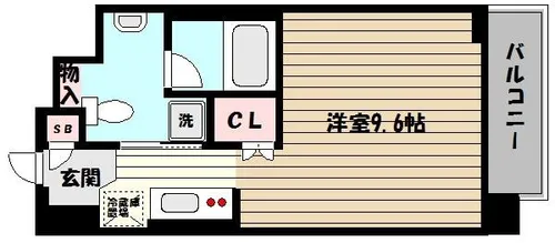 兵庫県神戸市東灘区御影塚町2丁目【マンション】の間取り