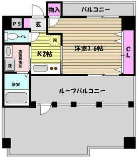 兵庫県神戸市東灘区御影塚町2丁目【マンション】の間取り