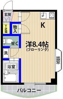 ミナレット香椎【203号室】の間取り