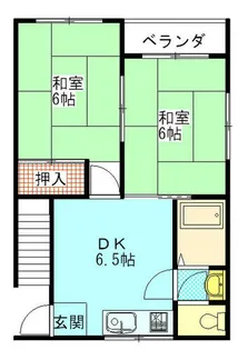 セントヒル藤井寺【302号室】の間取り