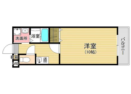 ル・レーヴ七隈【204号室】の間取り