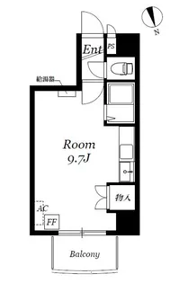 パークヒルズ文京台【6階】の間取り