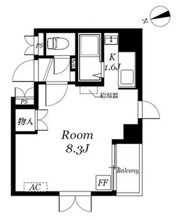 パークヒルズ文京台【8階】の間取り