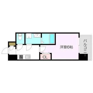 インザライフ大阪EASTRESIDENCE【13階】の間取り