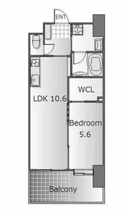 コンプレートSEKIJOU【8階】の間取り