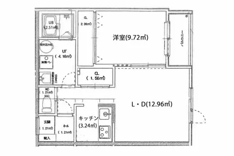 ヴィーナスステージⅡ【302号室】の間取り