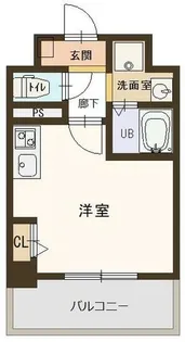 グリシーヌ桜町【204号室】の間取り