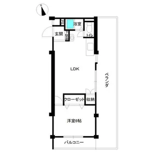 兵庫県西宮市甲子園四番町【マンション】の間取り