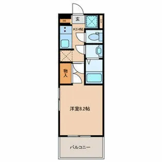 シーサイド・ラ・フィーネ【3階】の間取り