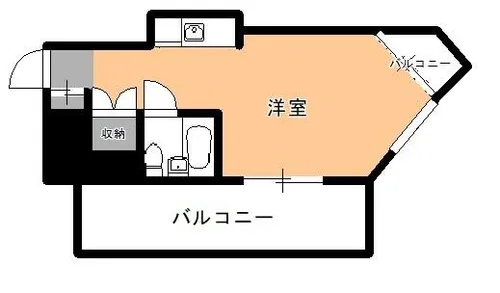 福岡県福岡市中央区平尾1丁目【マンション】の間取り