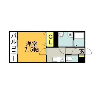 福岡県福岡市東区和白東3丁目【アパート】の間取り