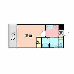 サヴォイエイペックス【6階】の間取り