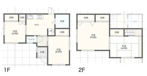 福岡県福岡市東区和白丘2丁目【一戸建】の間取り