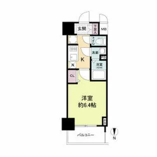 ArtizA淡路【6階】の間取り