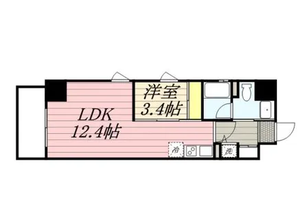 ルネッサンス21久留米六ツ門【0201号室】の間取り