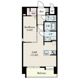 SーRESIDENCE六ツ門ABREASTⅠ【9階】の間取り