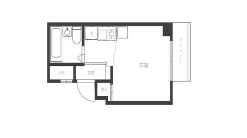 グリュックY【4階】の間取り