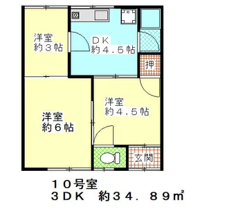 愛知県稲沢市北島3丁目【一戸建】の間取り