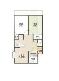 和歌山県橋本市妻【アパート】の間取り