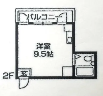 ヒルハイツA棟【115号室】の間取り