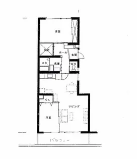 愛知県名古屋市名東区猪子石2丁目【マンション】の間取り