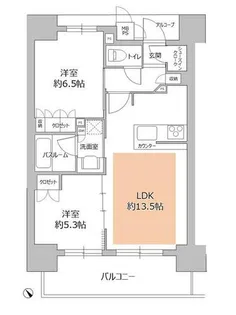ワコーレ神戸みなと元町【11階】の間取り