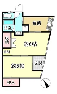 広利文化【1階】の間取り