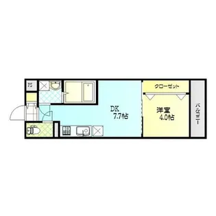 トレステーラ ルーメ吉富【3階】の間取り
