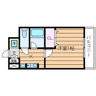 大阪府吹田市内本町1丁目【マンション】の間取り