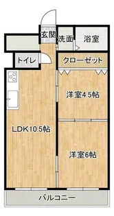 福岡県北九州市小倉北区馬借3丁目【マンション】の間取り