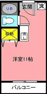 フェリエール【2階】の間取り