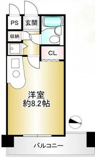 グランデール新神戸【3階】の間取り