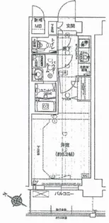 大阪府大阪市西淀川区姫里1丁目【マンション】の間取り