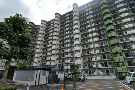 大阪城公園スカイハイツ【14階】の外観