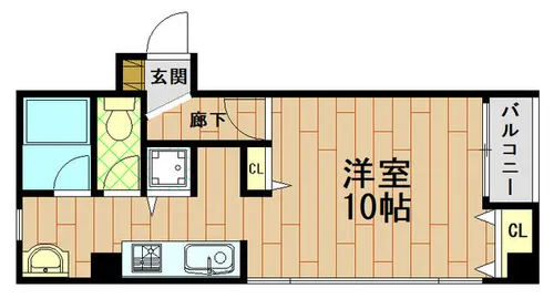 シーポートⅠ【5階】の間取り