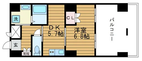 SURF ISLAND SAN SEBASTIAN【2階】の間取り