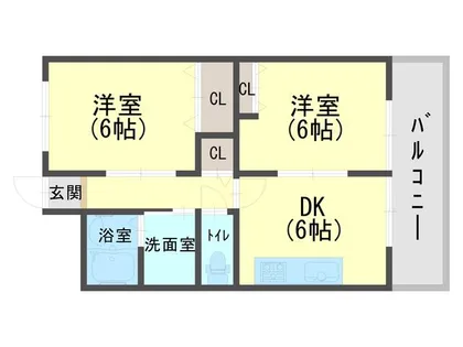 マンションモンテ【3階】の間取り
