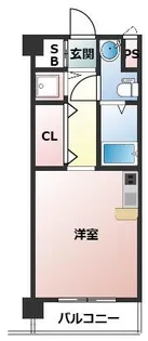 マイコート園田【202号室】の間取り