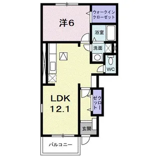 グリーン・エコーⅠ【1階】の間取り