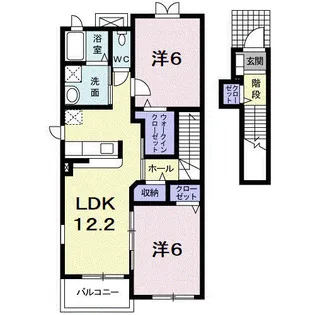 グリーン・コートⅠ【2階】の間取り