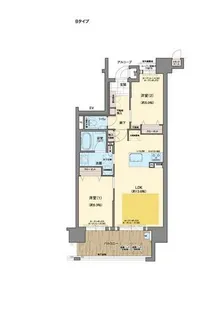 ピアッツァレジデンス橿原神宮駅前【5階】の間取り