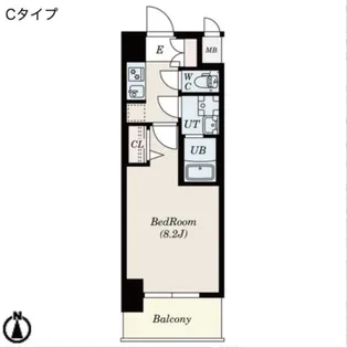 S-RESIDENCE庄内通【1003C号室】の間取り