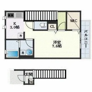 アムール椿【2階】の間取り