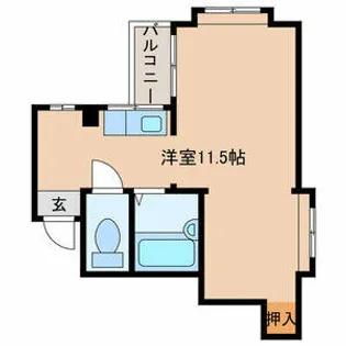 ピア鳥飼Ⅱ【3階】の間取り